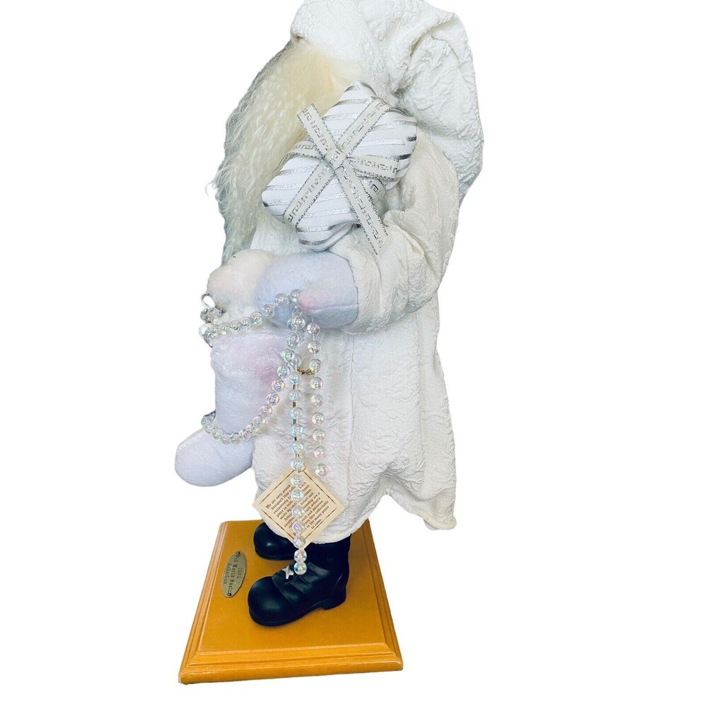 Vintage Old World Santa Collection 2004 Limited Edition All In White Christmas - Picture 9 of 12